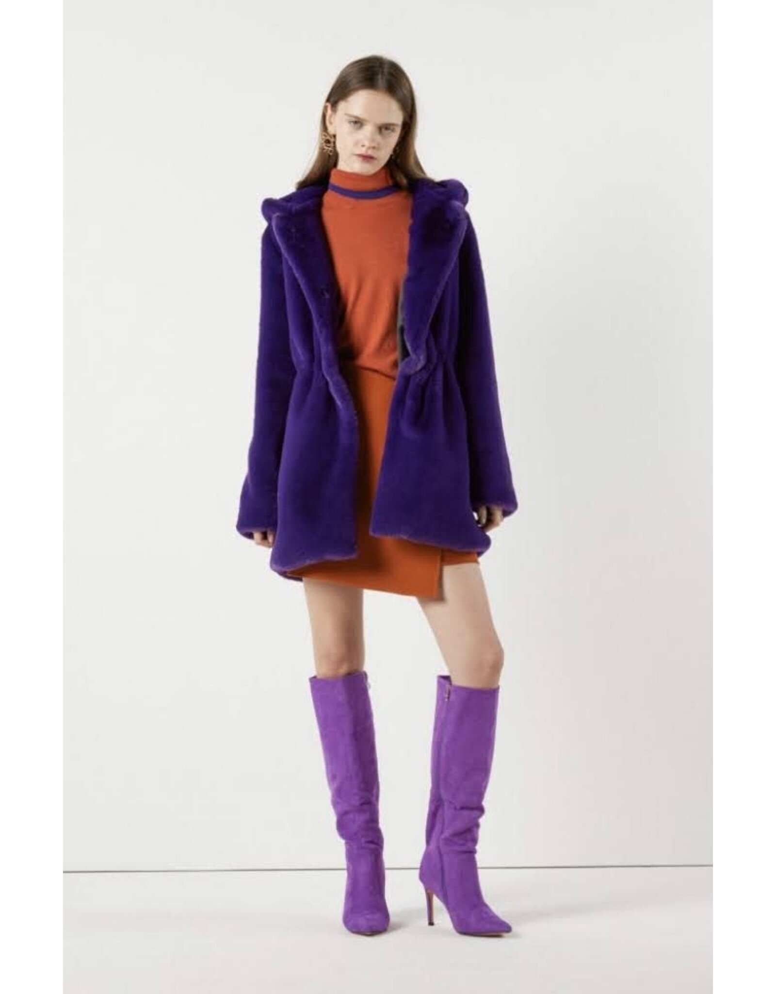 FLYGIRL 6208 PARKA VIOLA