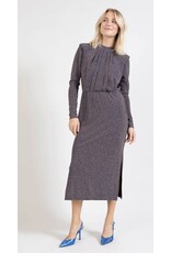 coster copenhagen 235-5504 SHIMMER DRESS BLUE METTALIC