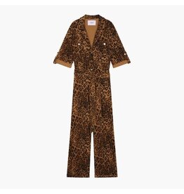 JANICE JUMPSUIT DAMES LONDON LEOPARD PRINT