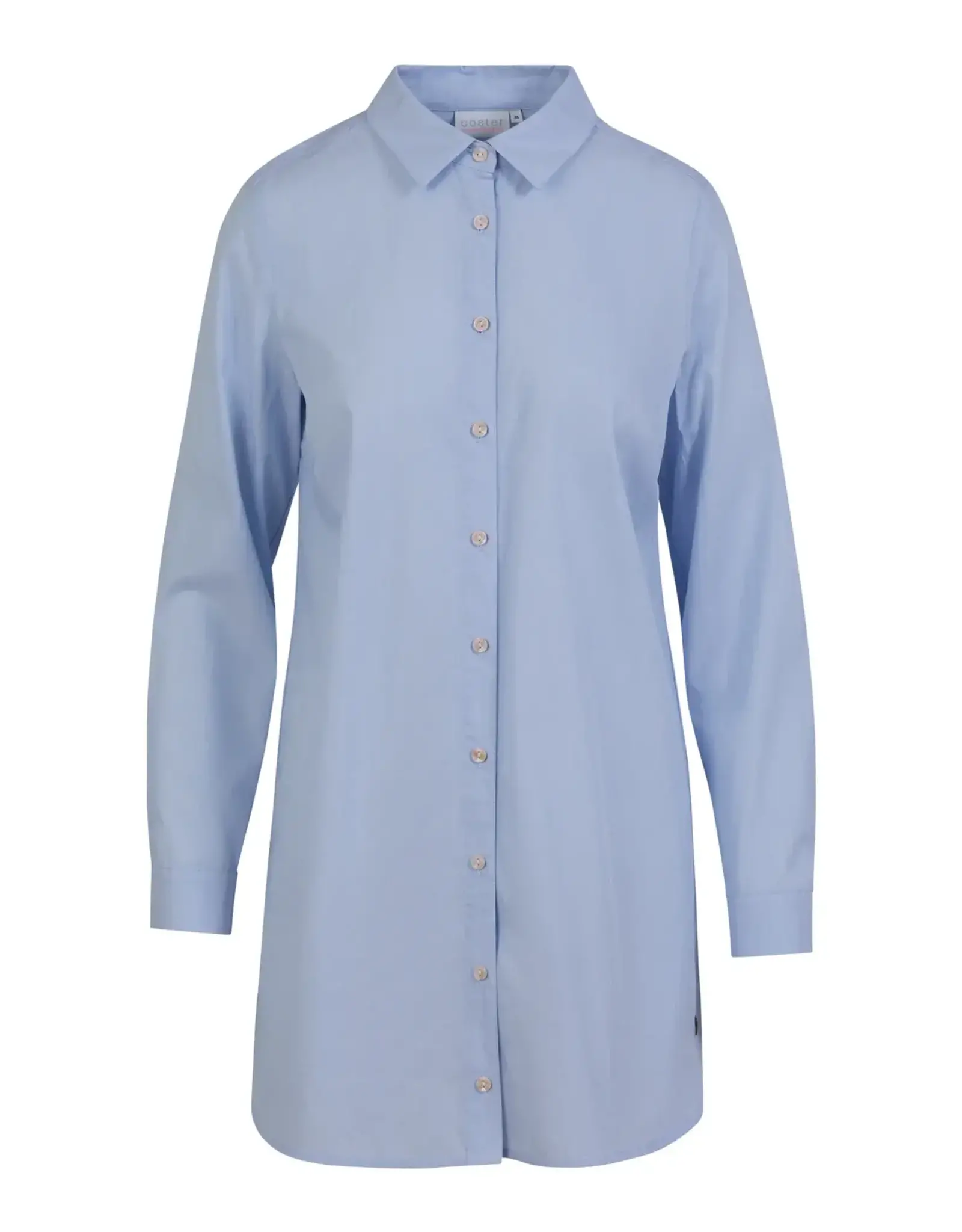 coster copenhagen 241-1110 OVERSIZED OXFORT SHIRT BLUE