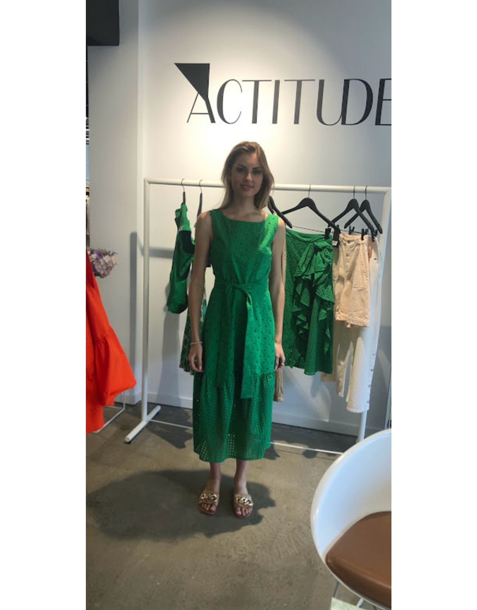 ACTITUDE TWIN SET 241AT2072 ABITO FERN GREEN