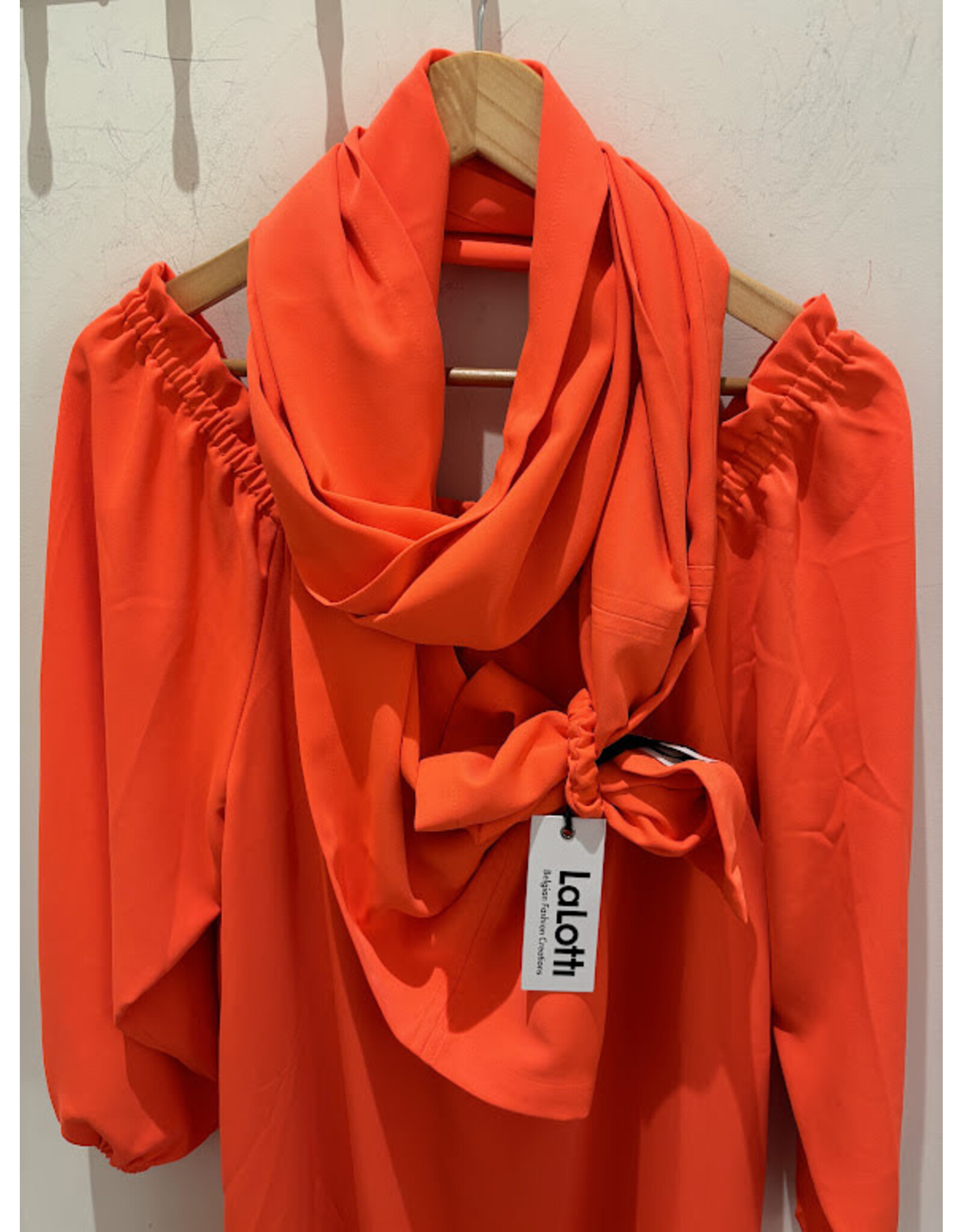 LALOTTI SCARF JUNE FLUO ORANGE