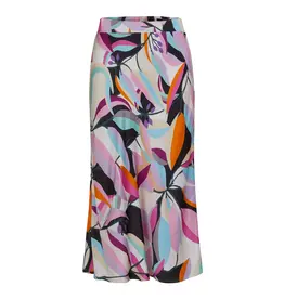 coster copenhagen 241-4112 SKIRT IN MULTI LEAF PRINT