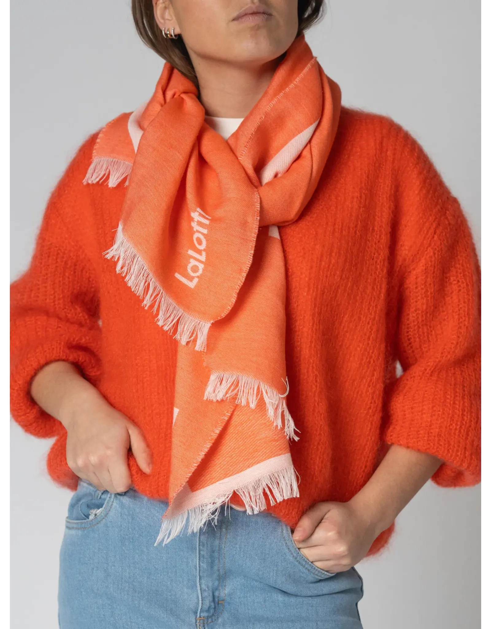 LALOTTI SCARF  CORAIL GAM2402