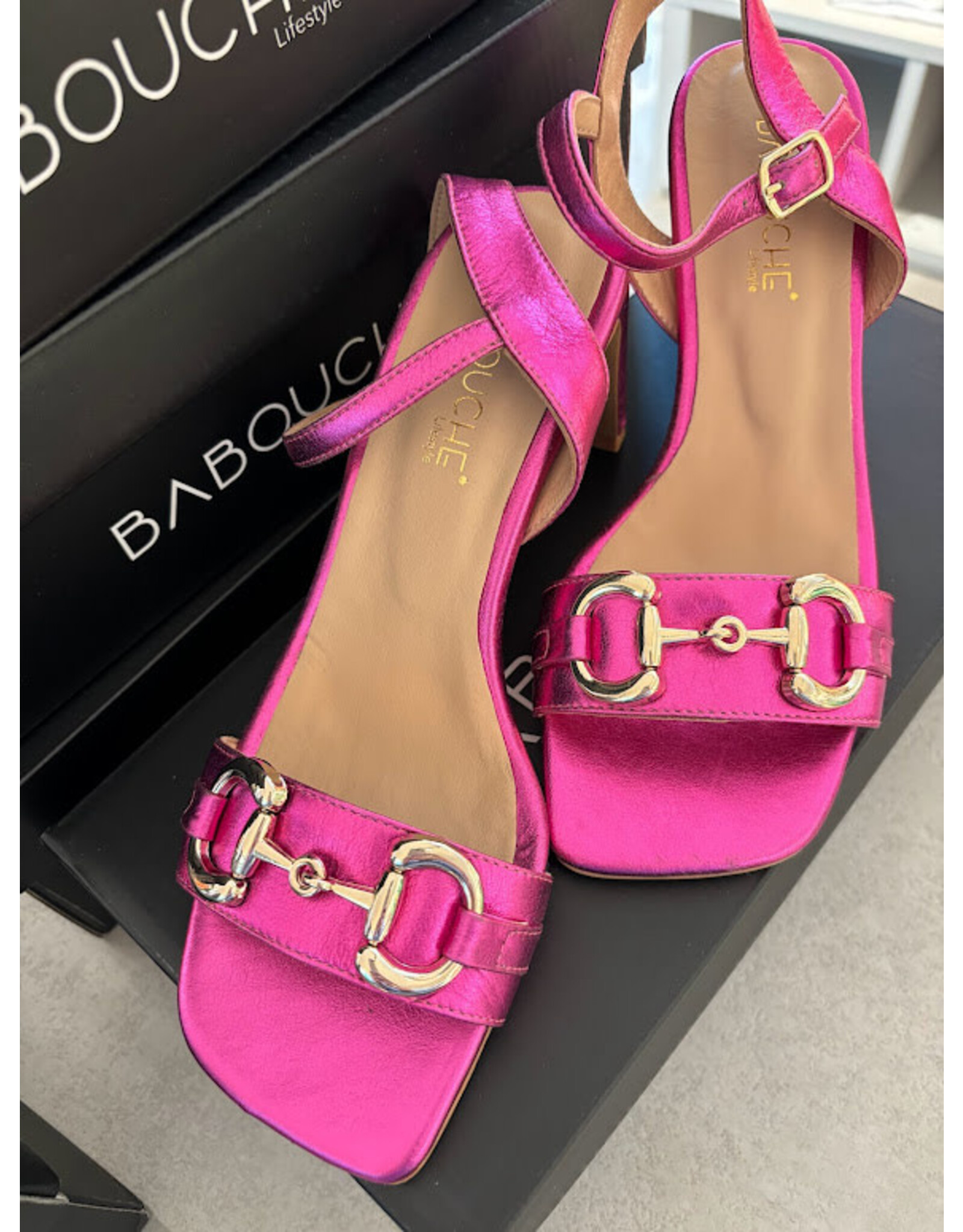 Babouche JULIE FUSHSIA