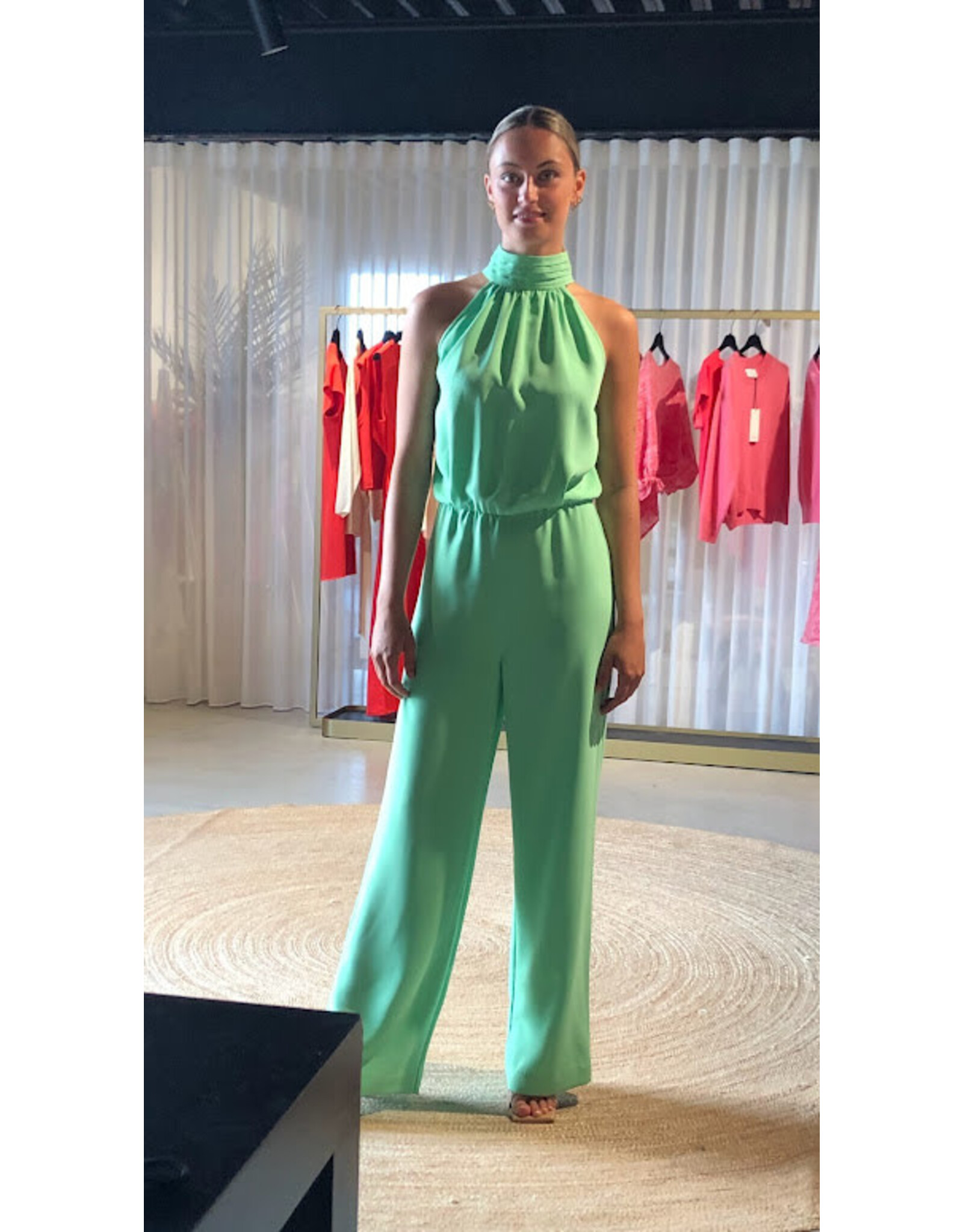 JUST EVE JUMPSUIT JEANNE PISTACHE