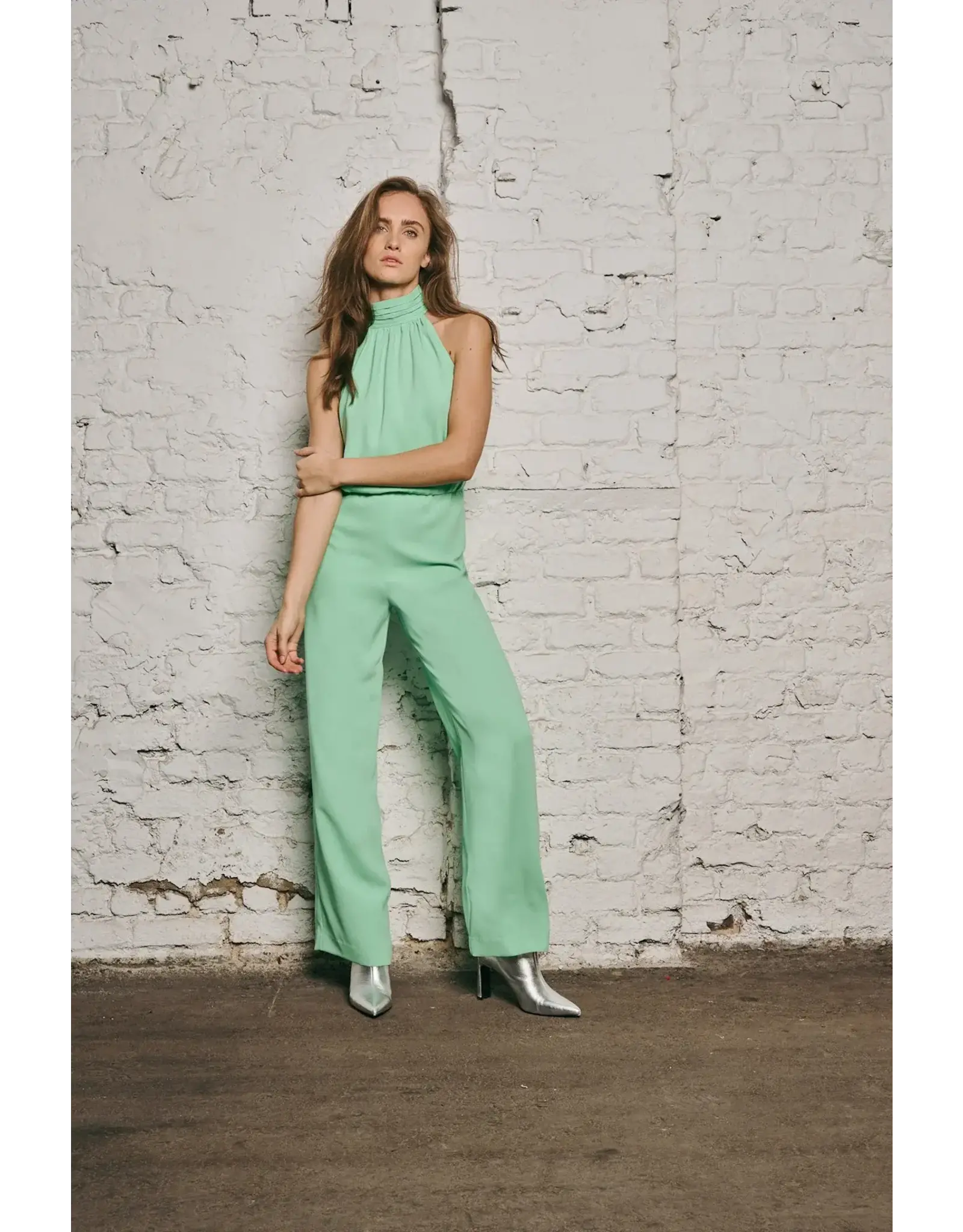 JUST EVE JUMPSUIT JEANNE PISTACHE