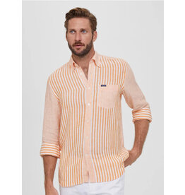 Faconnable FM310768 SPECIAL SHIRT ORANGE/WHITE