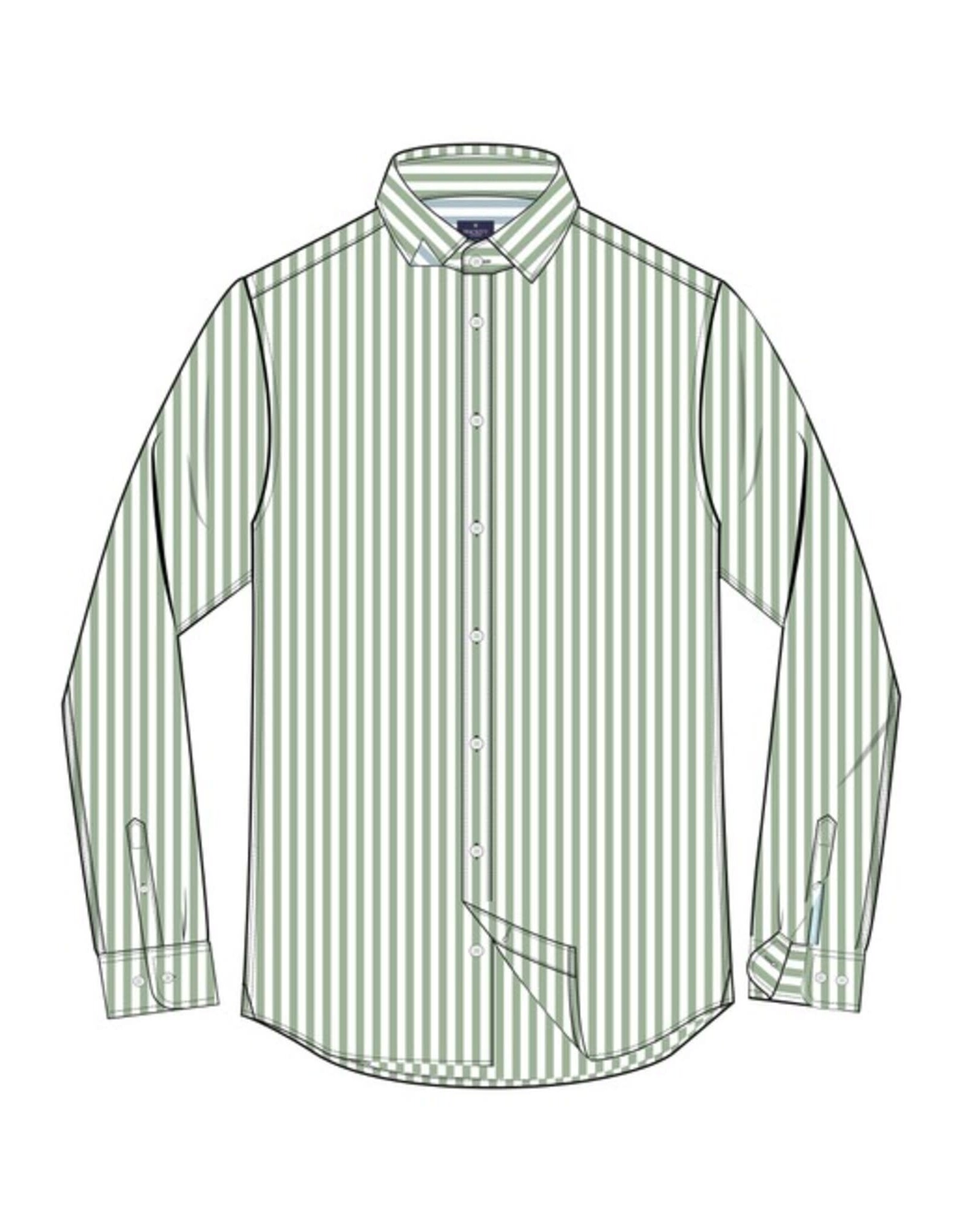 Hackett MEL BOLD STRIPE HM309854 GREEN/WHITE