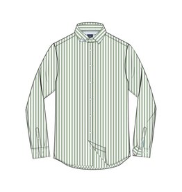 Hackett MEL BOLD STRIPE HM309854 GREEN/WHITE