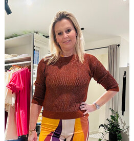 NENETTE 39BB-MEMINA MAGLIA LUREX PARIKA PULL
