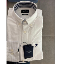 Hackett HM3010226 WHITE OXFORD MULTI OPTIC WHITE HEMD