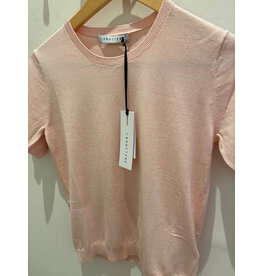 CARACTERE M686D0 230M MAGLIA GIROCCOLO A MANICA CORTA ROSA CHIARO