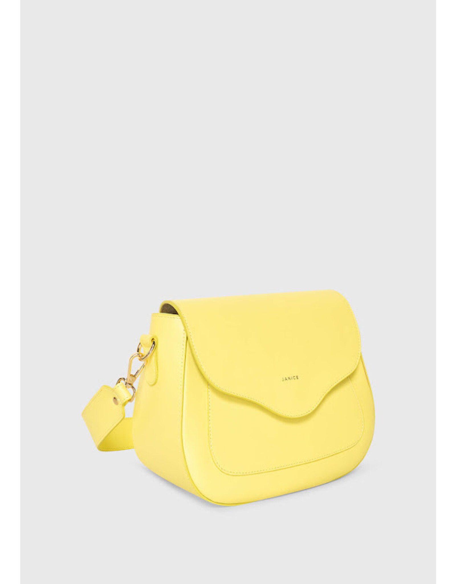 JANICE LEREN DAMES TAS CROSSBODY NIXON GEEL