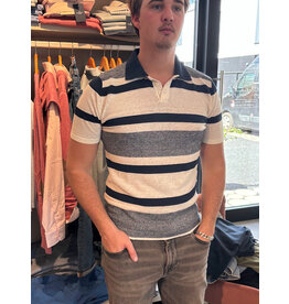 Wool&Co 2025/01 WO6110 POLO RIGA LARGA BLU