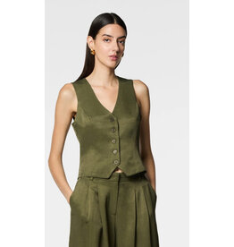 NENETTE 39BB-FELLINI VERDE MILITARE GILET