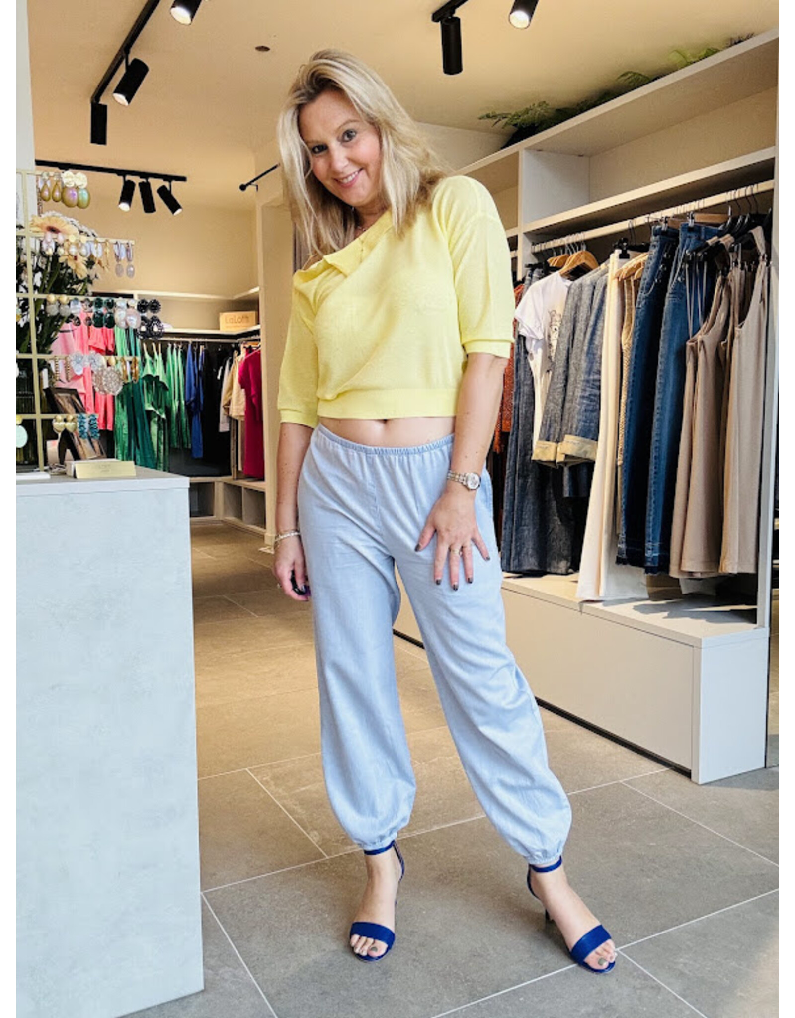 ACTITUDE TWIN SET 251AX2063 PANTALONE DENIM