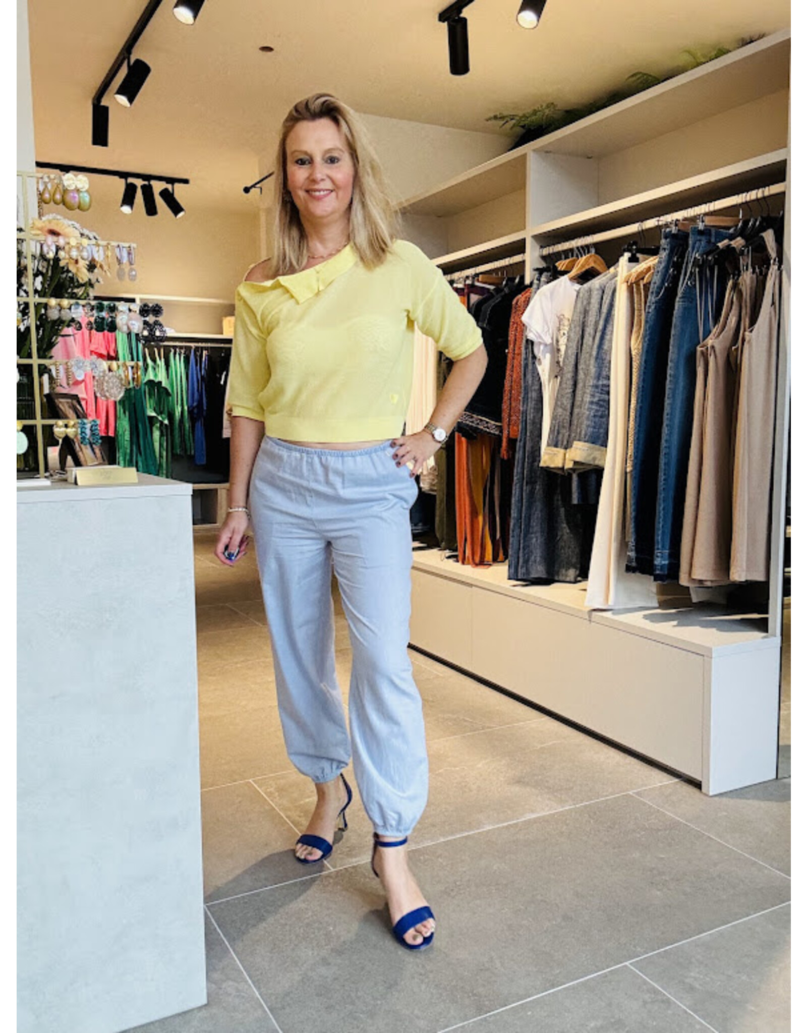 ACTITUDE TWIN SET 251AX2063 PANTALONE DENIM