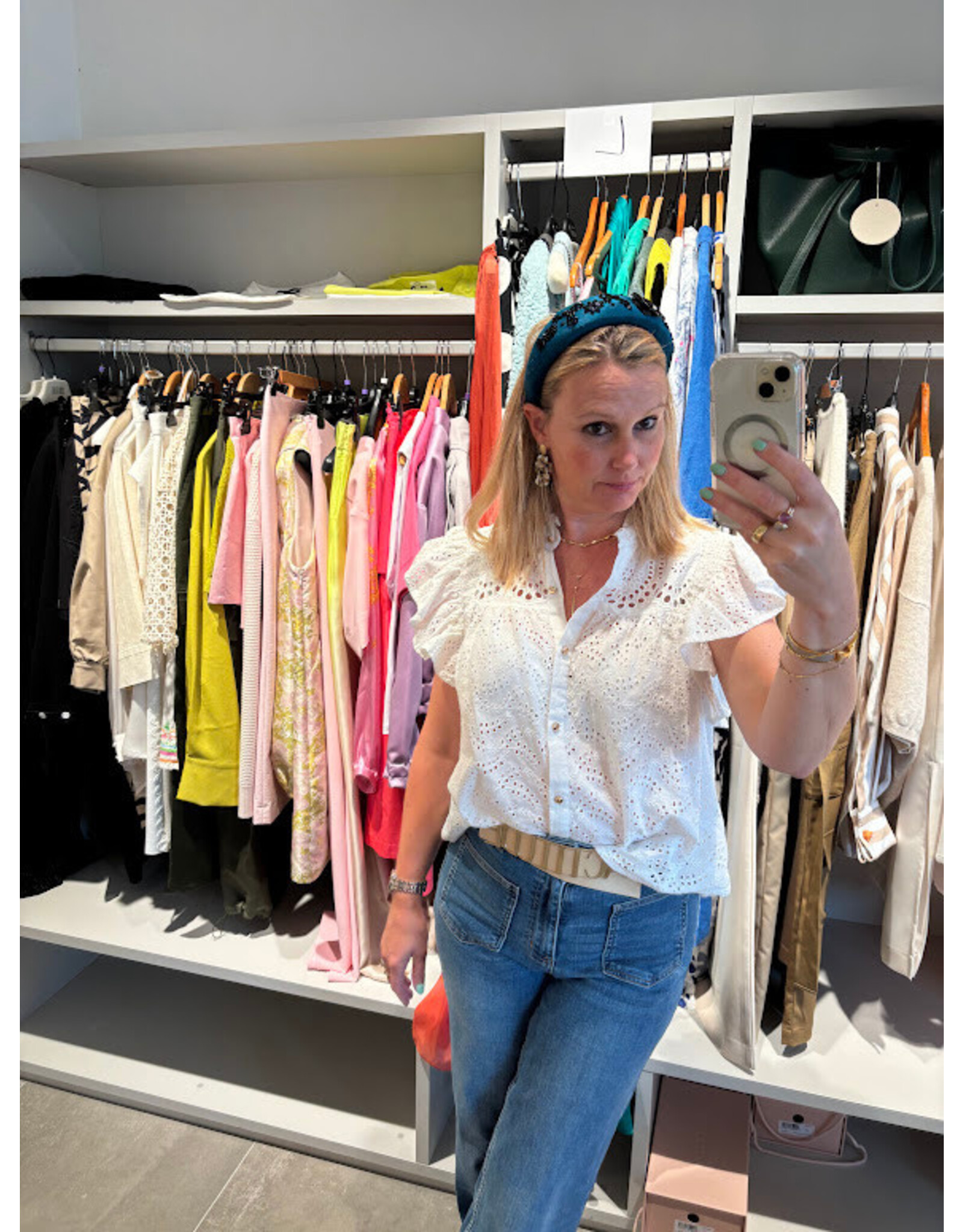 ACTITUDE TWIN SET 252AA4031 CERCHIETTO GREEN DIADEEM