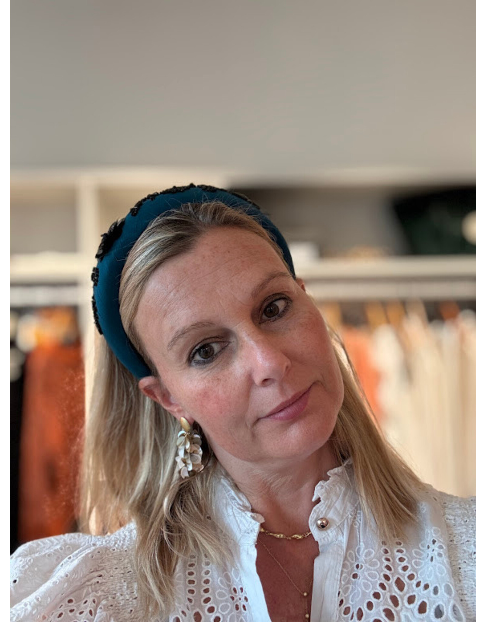 ACTITUDE TWIN SET 252AA4031 CERCHIETTO GREEN DIADEEM