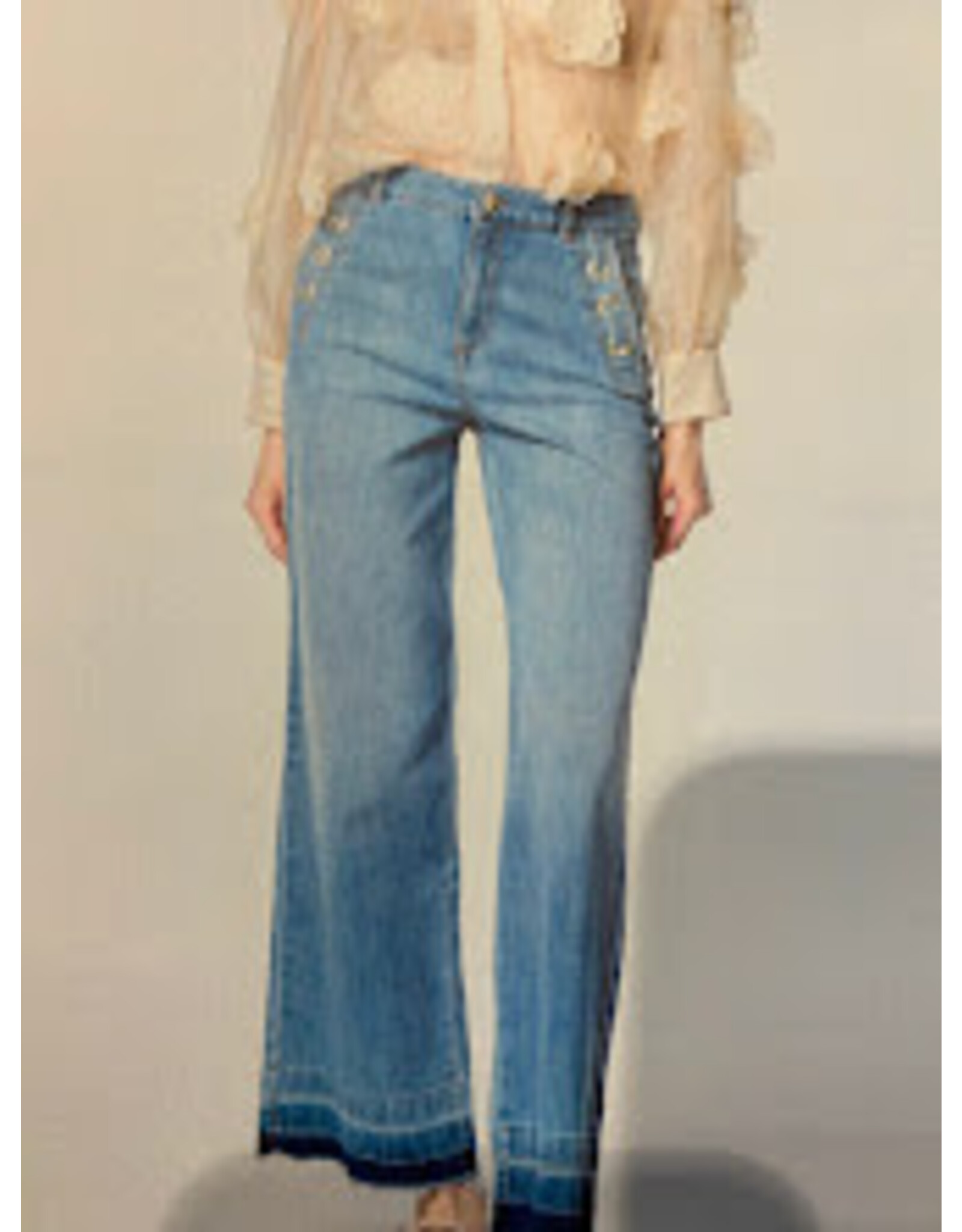 NENETTE 39BB-SANTORINI DENIM LAVAGGIO BLU