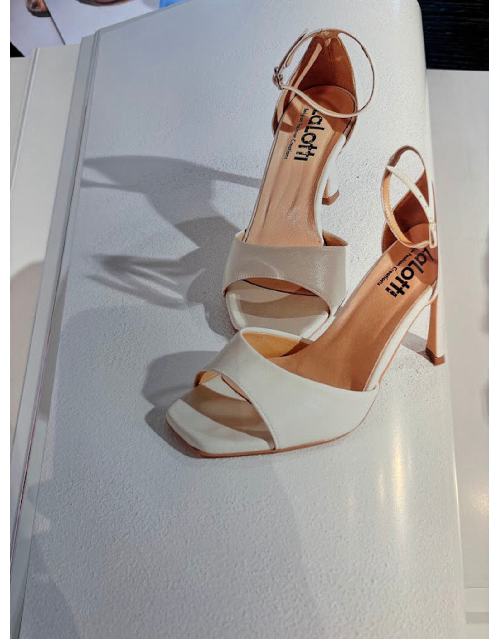 LALOTTI HANNAH HIGH HEEL ECRU