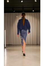 MARCH23 SKIRT CORIANNE CLOUDY BLUE