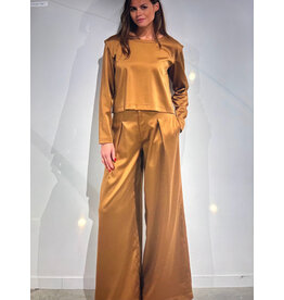 JUST EVE TROUSERS TINE LUNAR BRONZE