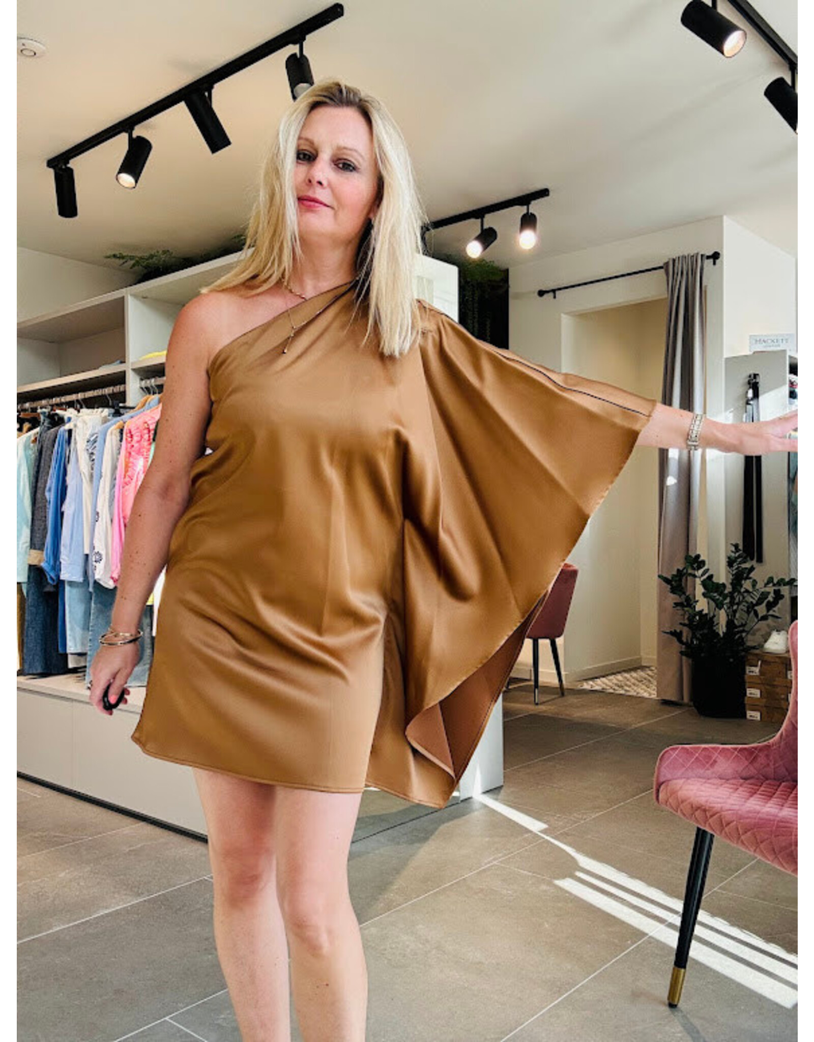 JUST EVE DRESS CHRIS BRONZE