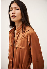 BA&SH COMBINAISON CARMY PRALINE