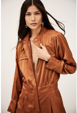 BA&SH COMBINAISON CARMY PRALINE