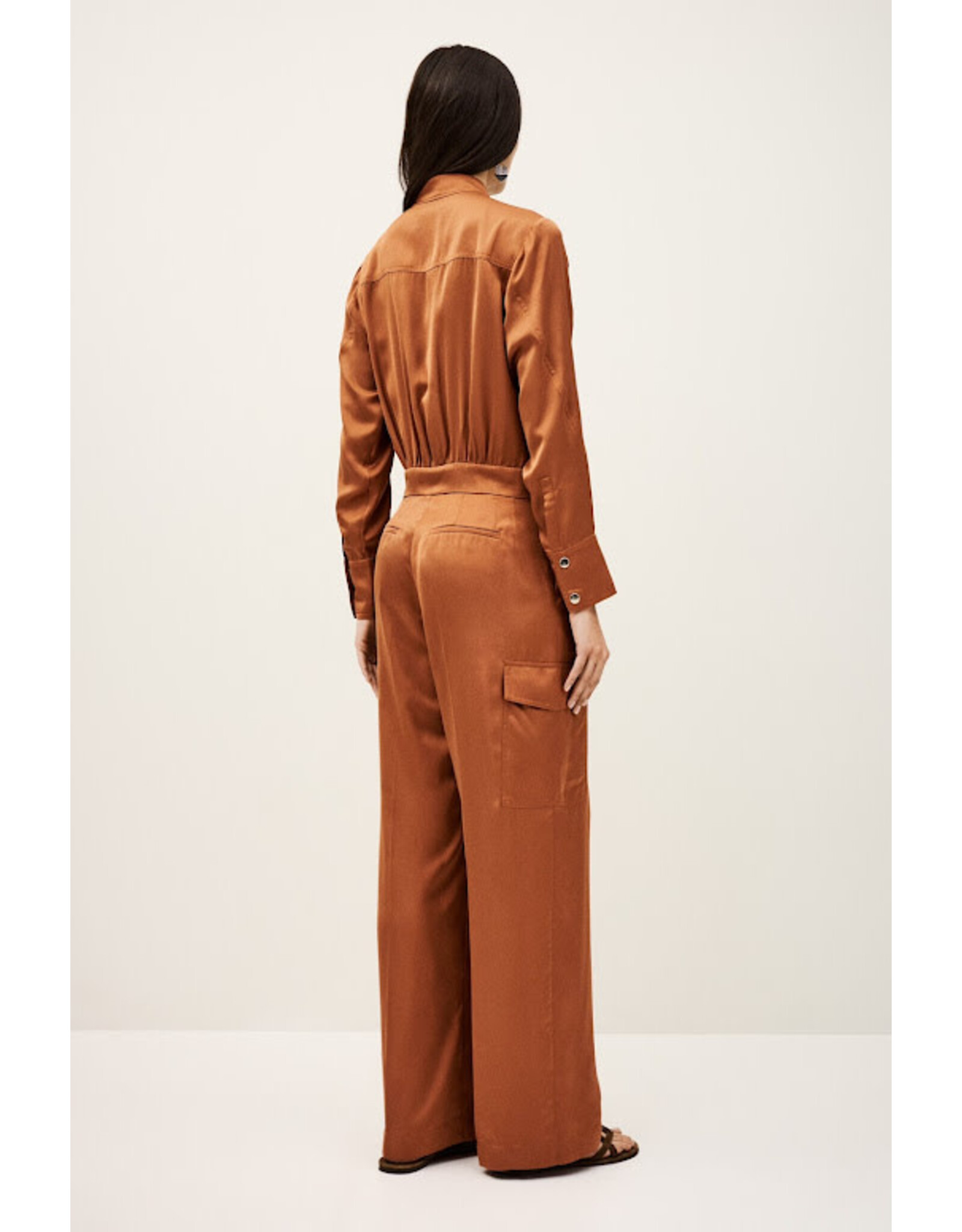 BA&SH COMBINAISON CARMY PRALINE