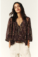 BA&SH TOP KAMALA CHOCOLAT