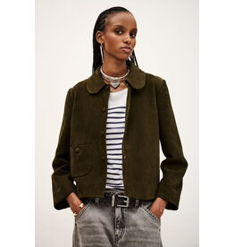 BA&SH JACKET MILAS KHAKI