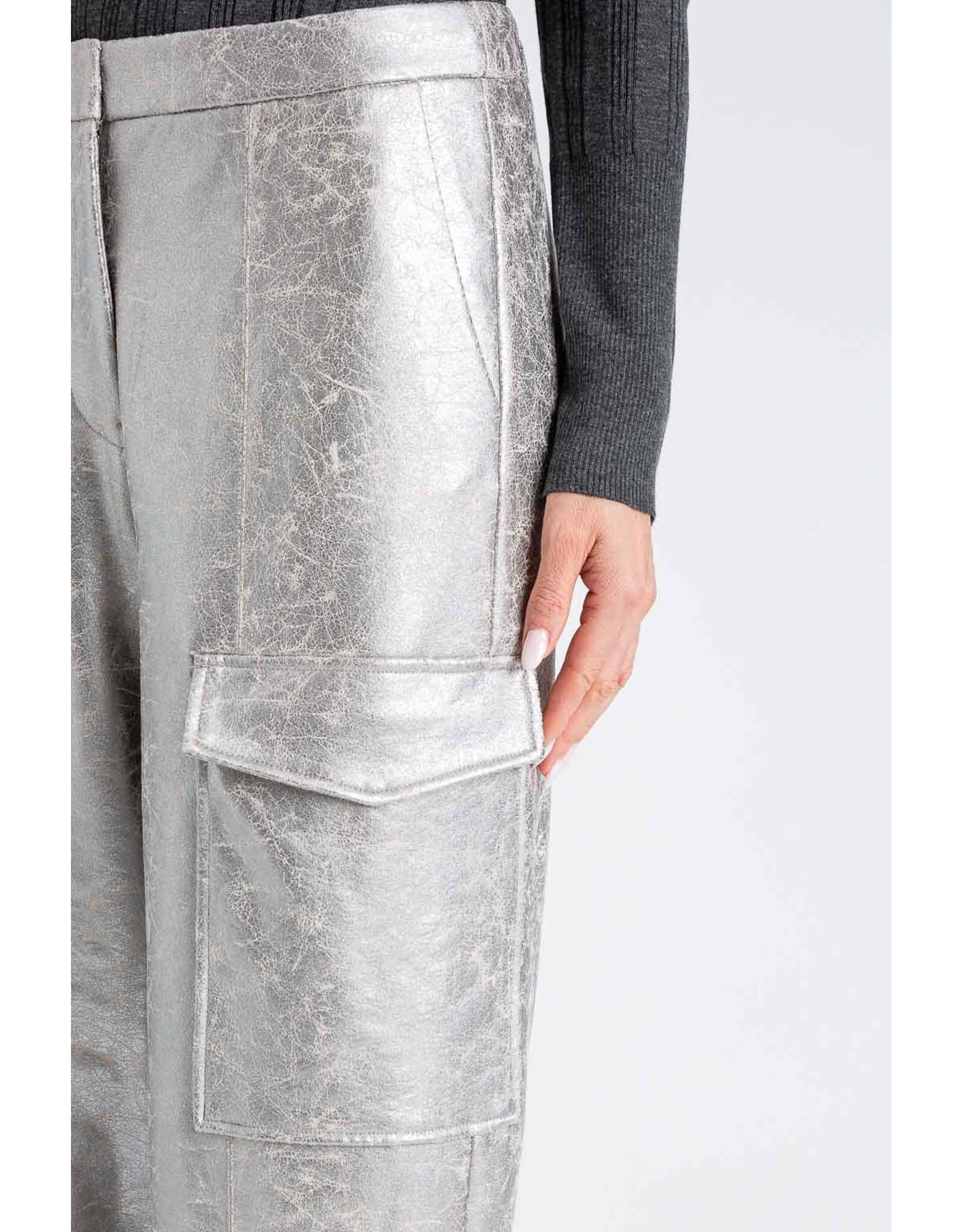 ACTITUDE TWIN SET 252AP2400 PANTALONE SILVER