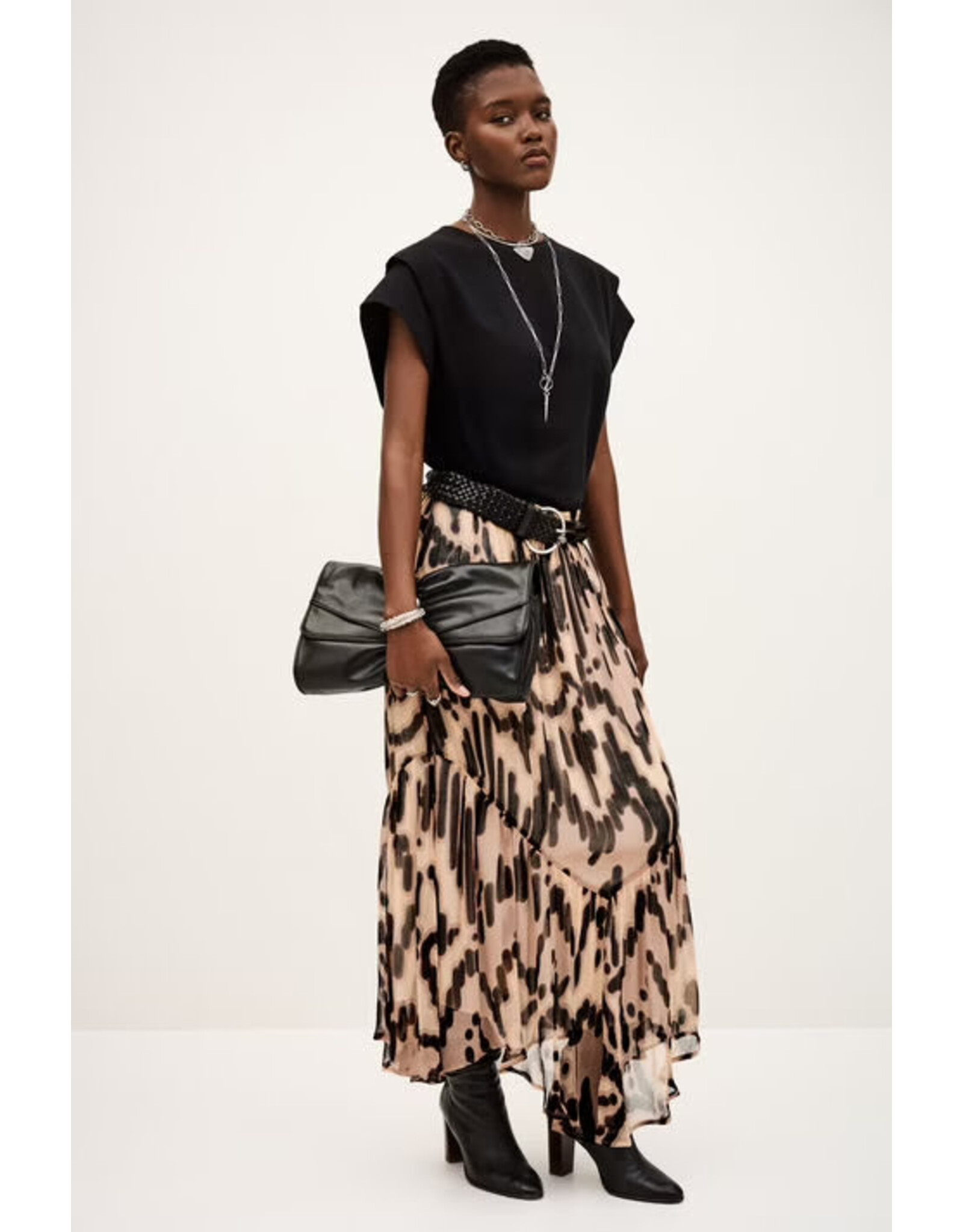 BA&SH JUPE ALEY ROSE