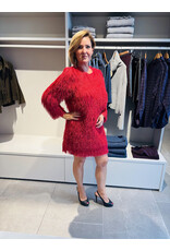 JUST EVE DRESS CANDY PELLO RED