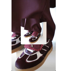 Babouche IRA-97 BORDO/WHITE