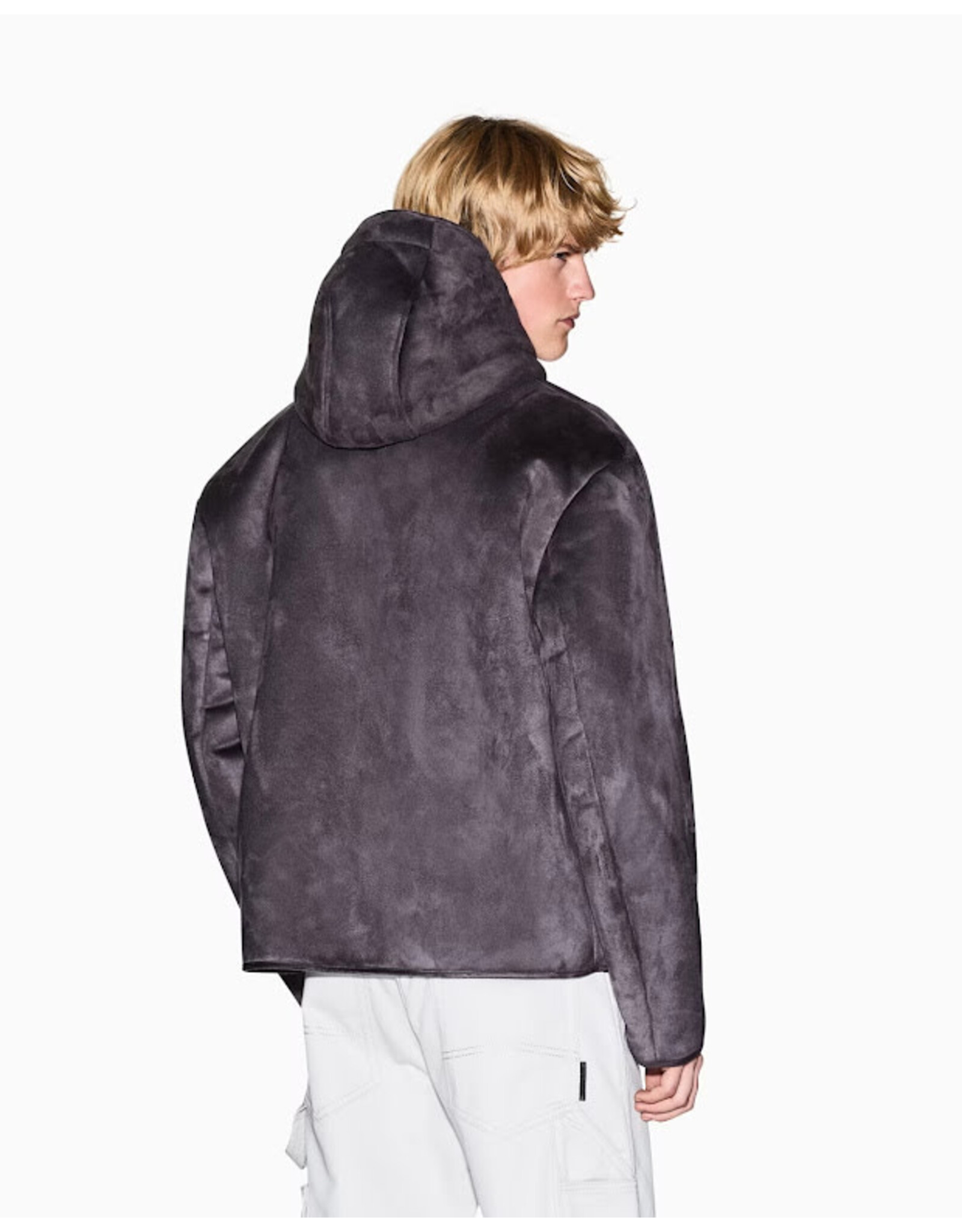 ARMANI EXCHANGE A/X XM000968 AF165901 BLOUSON JACKET DARK GULL GRAY