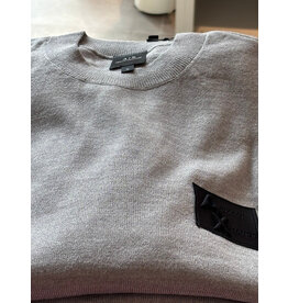 ARMANI EXCHANGE A/X XM001329 AF119821 PULLOVER LIGHT GREY MELANGE