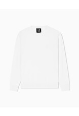 ARMANI EXCHANGE A/X XM000338 AF12291 KNITTED PULLOVER OFF WHITE