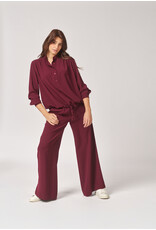 LALOTTI POLLY WIDE PANTS BURGUNDY