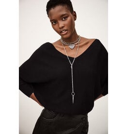 BA&SH PULL ELSY NOIR