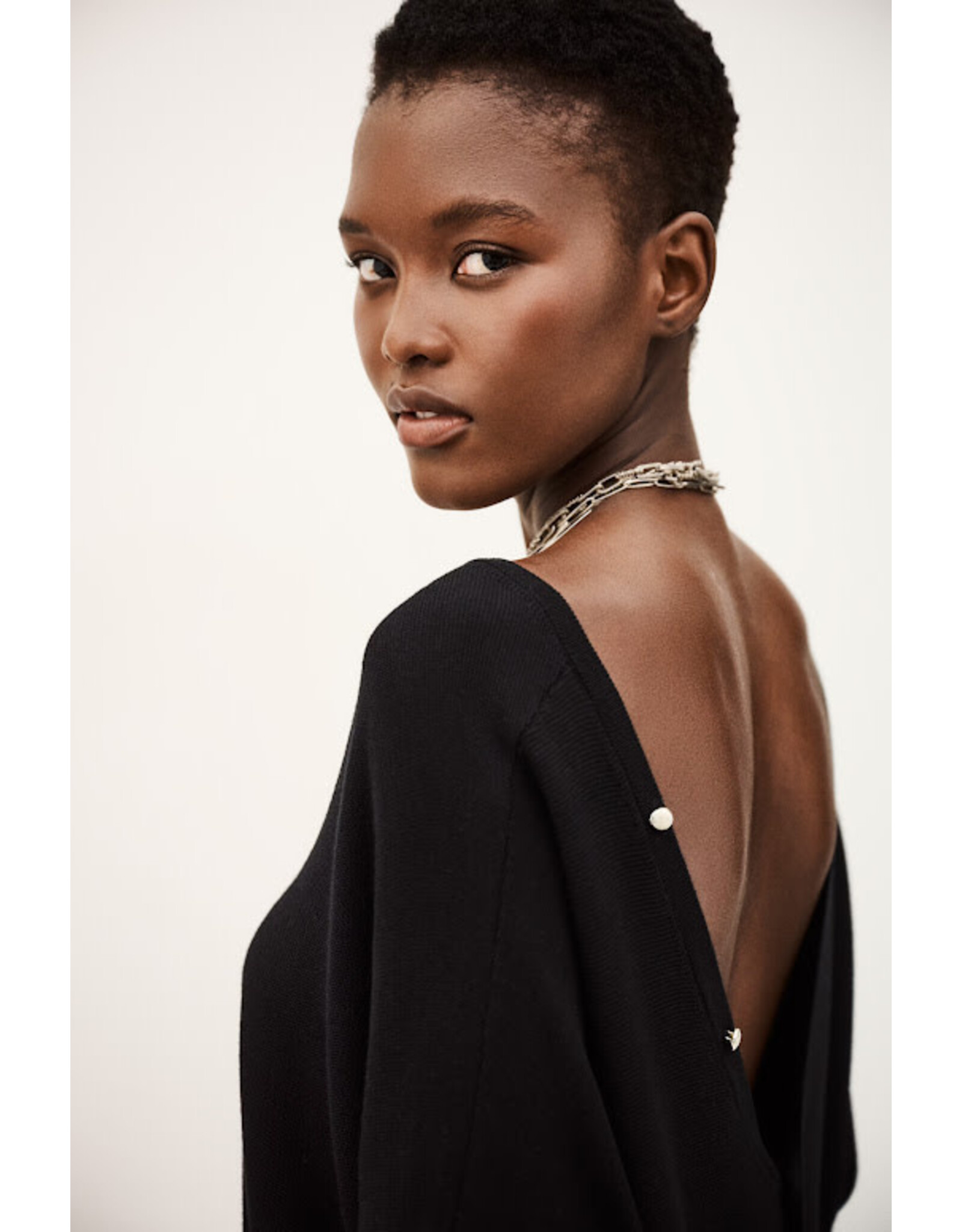 BA&SH PULL ELSY NOIR