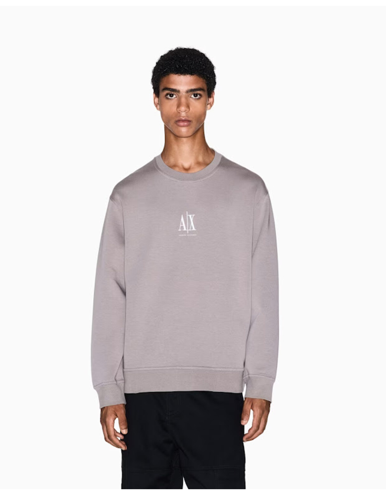 ARMANI EXCHANGE A/X XM000368 AF10818 SWEATSHIRT DRIFTWOOD