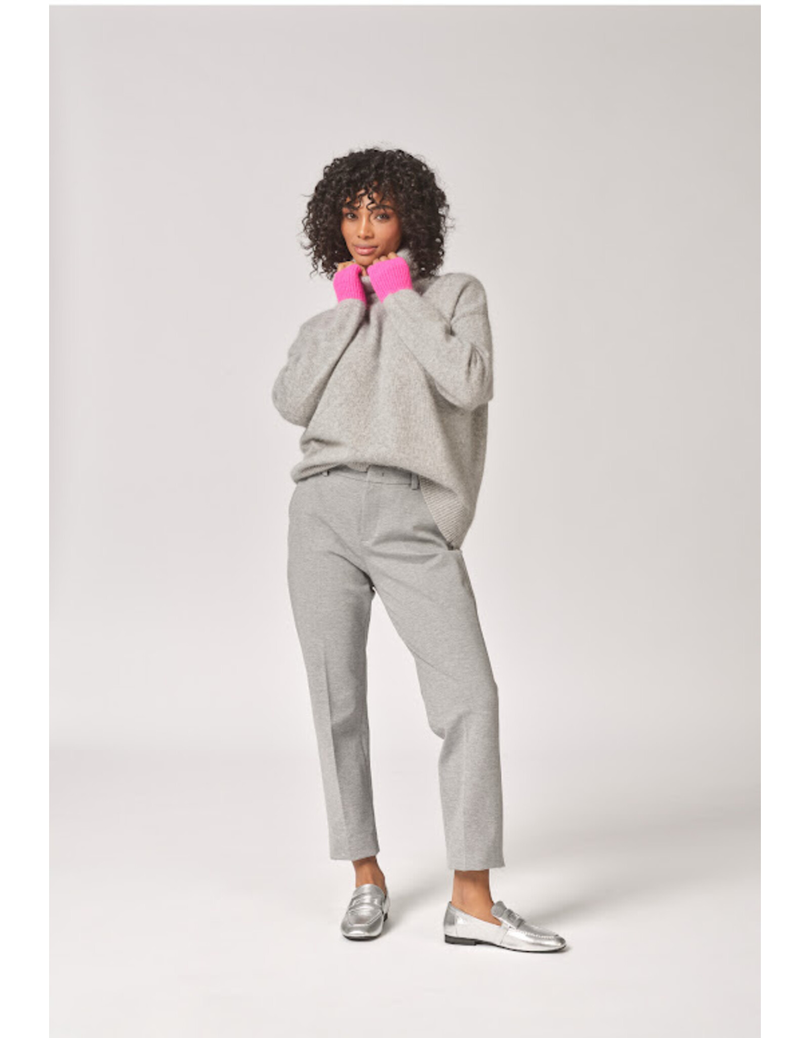 LALOTTI EMILIA MILANO PANTS LIGHT GREY