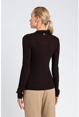 ACTITUDE TWIN SET 252AP3022 CAMICIA HOT CHOCOLADE
