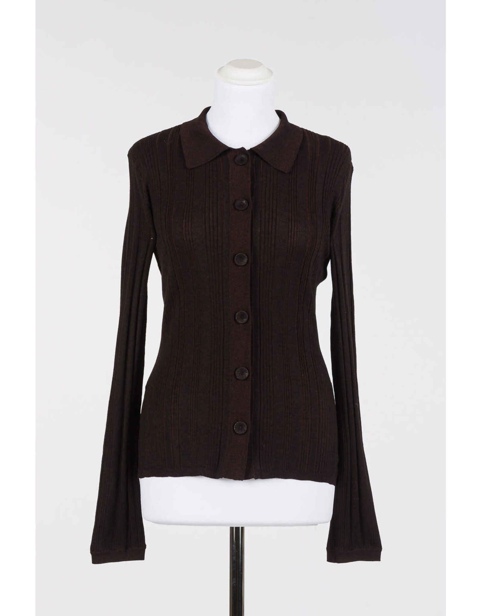 ACTITUDE TWIN SET 252AP3022 CAMICIA HOT CHOCOLADE