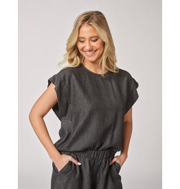 LALOTTI VIVA BLOUSE DARK GREY