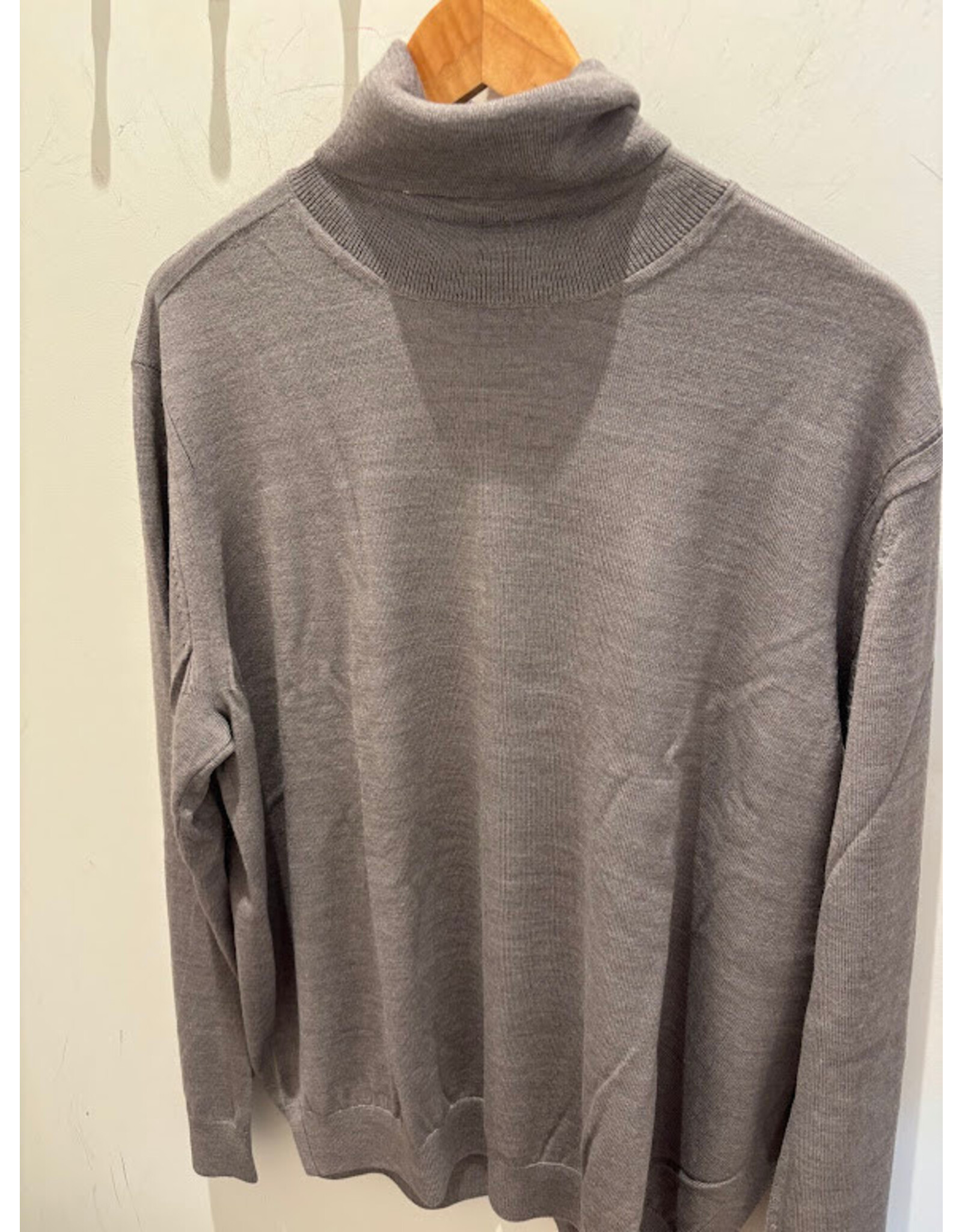 ARMANI EXCHANGE A/X XM000900 KNITTED PULLOVER DRIFTWOOD MEL